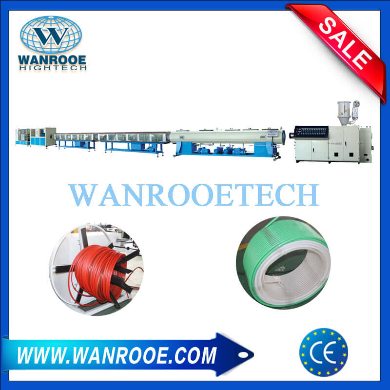 Máquina de extrusión de tubería de PEAD HDPE