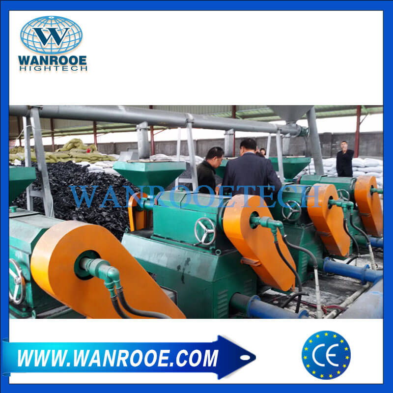 Rubber pulverizer mill machine Резиновая мельница