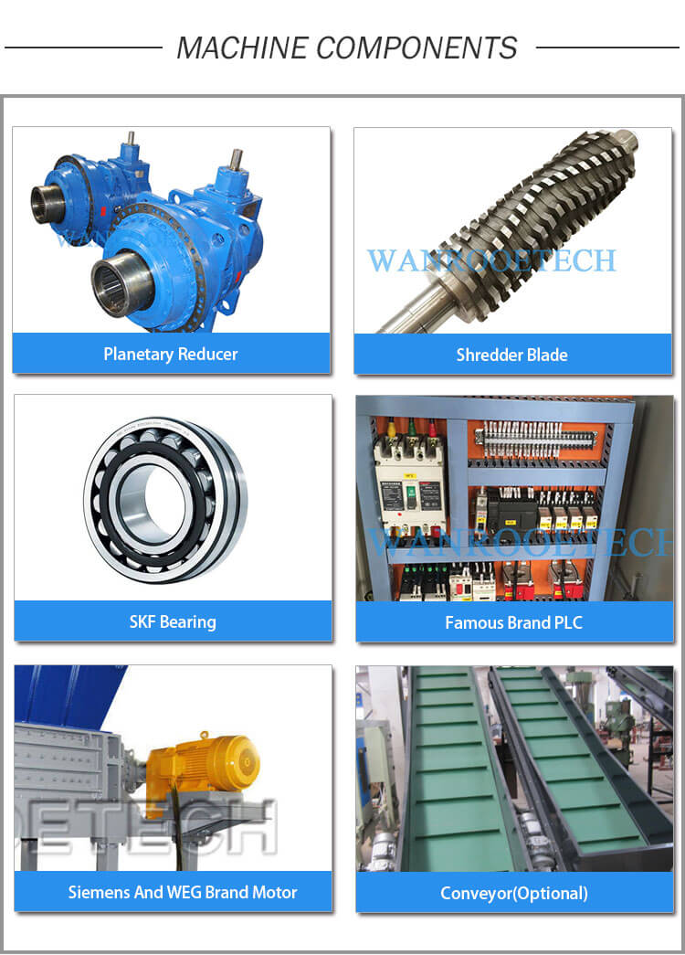 Double Shaft Shredder,Two-Shaft Shredder,Dual Shaft Industrial Shredders,Heavy Duty Shredder ,Wood ShredderComponents Trituradora de doble eje, Trituradora de dos ejes, Trituradora industrial de doble eje, Trituradora de trabajo pesado, Trituradora de maderaComponentes