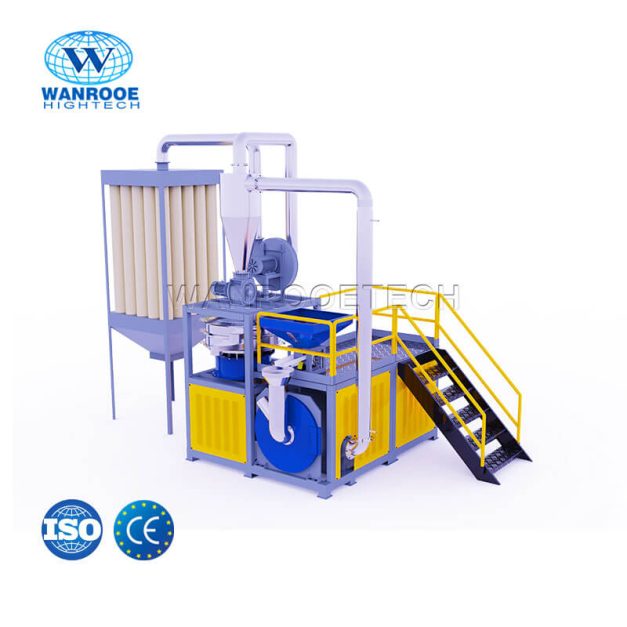 WANROOETECH PNMP Rotor Blades PVC Pulverizer 01