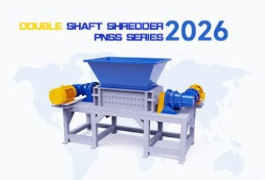brochure shredder double shaft