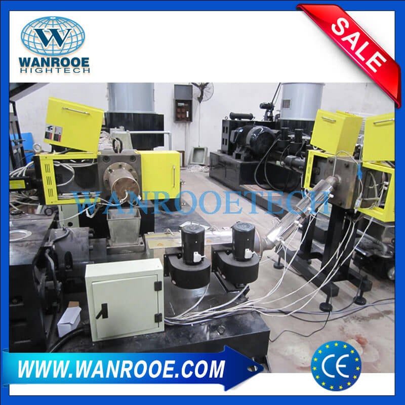 Second stage screw Extruder