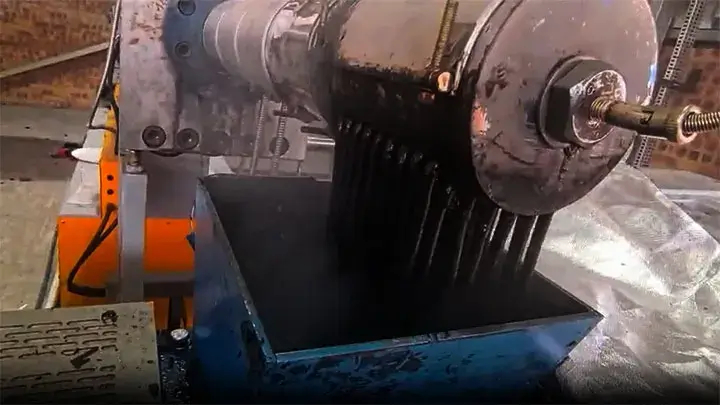 wanrooetech-pp fiber waste recycling line-6 pp fiber waste extruder